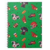 フットボール用具並びに飲食物 ノートブック (正面)