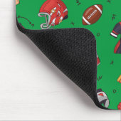 フットボール用具並びに飲食物 マウスパッド (コーナー)