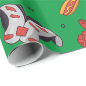 フットボール用具並びに飲食物 ラッピングペーパー (ロールコーナー)