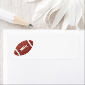 フットボール空白の漫画 ラベル (インサイチュ)