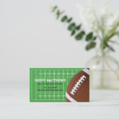 フットボール競技場の演劇の日付カード コーリングカード (スタンド正面)