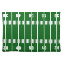 フットボール競技場50のヤードラインランチョンマット