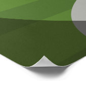 フットボール競技場 ポスター (角)