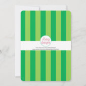 フットボール観戦パーティー - ビッグゲーム 招待状 (裏面)