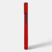 フットボール選手の背番号スタイル Case-Mate iPhoneケース (裏面 / 左)