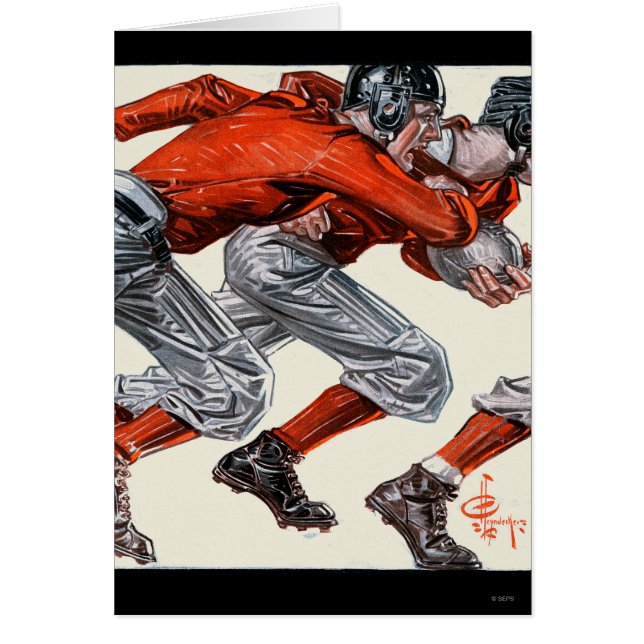 フットボール選手 (正面)