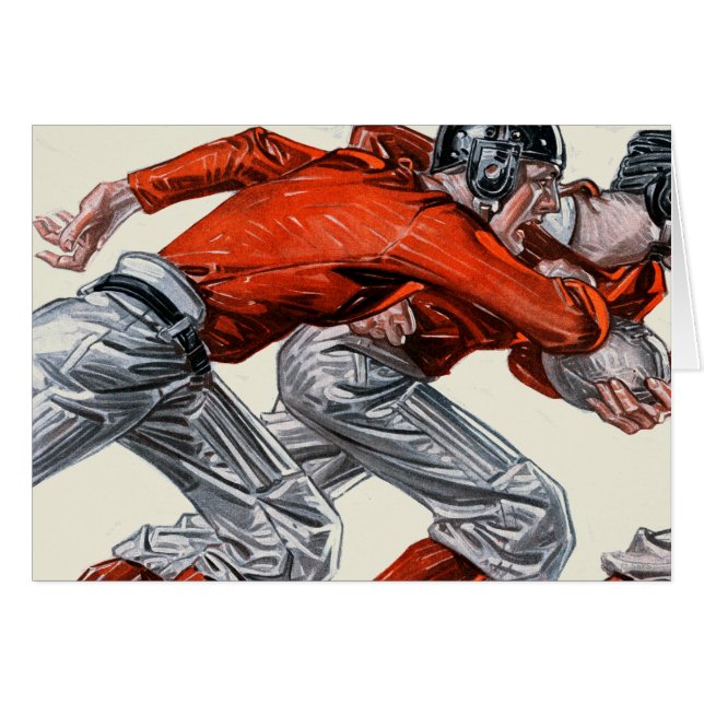 フットボール選手 (正面横)