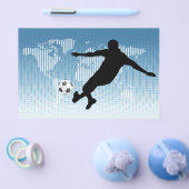 フットボール選手 チラシ (シングル)