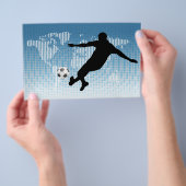 フットボール選手 チラシ (ハンドル)