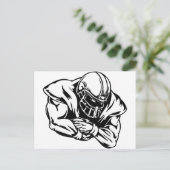 フットボール選手 ポストカード (スタンド正面)