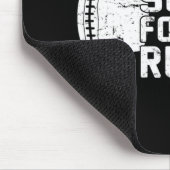 フットボール食べ選手スリープサッカーリピーターLove Foo マウスパッド (コーナー)