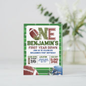 フットボール1年目誕生日 ポストカード (スタンド正面)