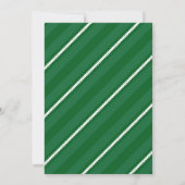 フットボール1st誕生日招待状ホワイト 招待状 (裏面)