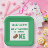 フットボール1st誕生日紙プレート ペーパープレート (パーティー)