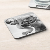 フットボール3を遊んでいる人 コースター (左側)