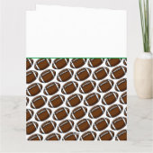 フットボール カード ありがとう コーチ あなたは最高 (裏面)