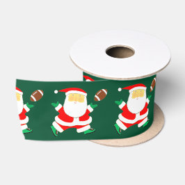 フットボール クリスマス ホリデー ギフト サテンリボン
