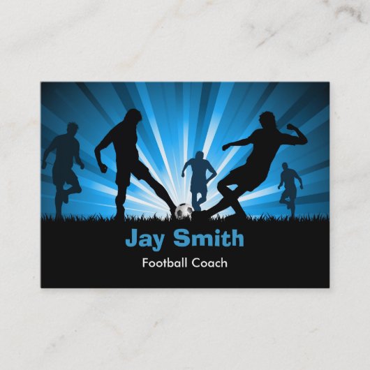 フットボール/サッカーの名刺 名刺 (正面)