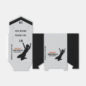 フットボール，サッカー選手ガール誕生日 フェイバーボックス (折り畳みなし)