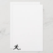 フットボール/サッカー 便箋 (正面/裏面)