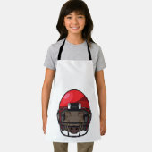 フットボール・スポーツでイノシシ エプロン (インサイチュ)