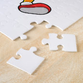 フットボール・スポーツのニンジン ジグソーパズル (側面)