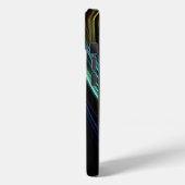 フットボール スポーツ 選手とボール 名前入れ Case-Mate iPhoneケース (裏面 / 左)