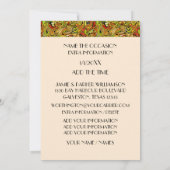 フットボール タコ パーティー ご招待 招待状 (裏面)