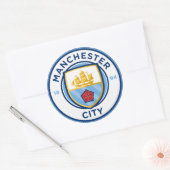 フットボール・チームのバッジ ラウンドシール (封筒)