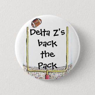 フットボール、デルタZ'sbackthePack 缶バッジ