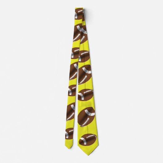 フットボール ネクタイ (裏面)