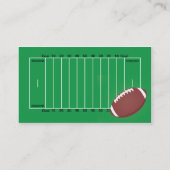 フットボール-ビジネス 名刺 (裏面)