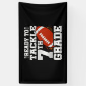 フットボール ファーストデー 7年生 新学期 横断幕 (縦)