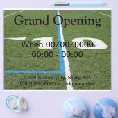 フットボール・フィールド10 チラシ (シングル)