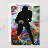 フットボール フライデー ナイトライツ ご招待 招待状 (正面/裏面)