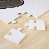 フットボール&ヘルメット付きブルアットスポーツ ジグソーパズル (側面)