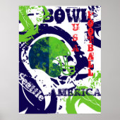 フットボール ポスター (正面)