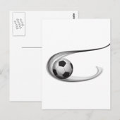 フットボール ポストカード (正面/裏面)