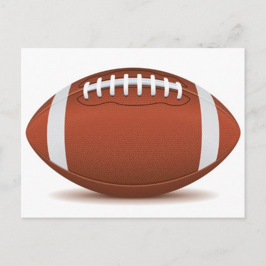 フットボール ポストカード (正面)