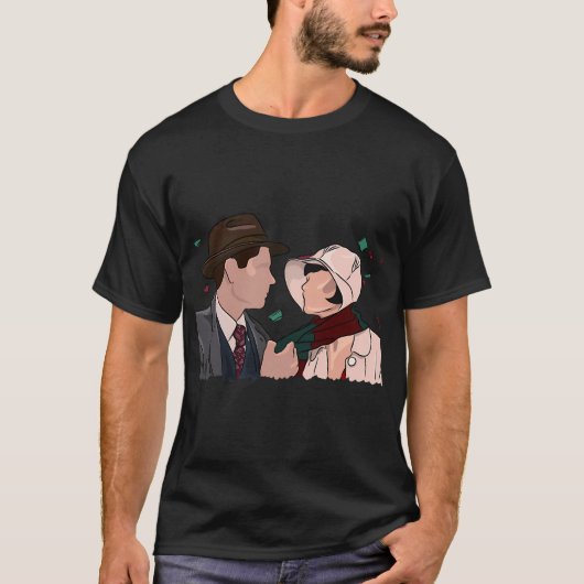 フットボール・マッチでの恋 Tシャツ (正面)