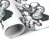 フットボール ラッピングペーパー (ロールコーナー)