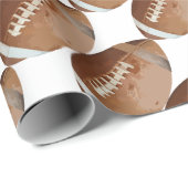 フットボール ラッピングペーパー (ロールコーナー)