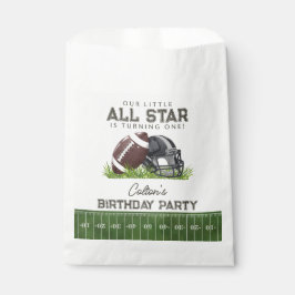 フットボール リトル オールスター タッチダウン 誕生日パーティー フェイバーバッグ