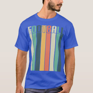 フットボール レトロ ストライプ オーバーサイズ Tシャツ