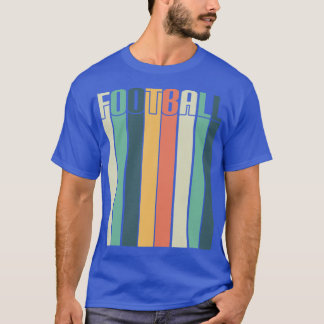 フットボール レトロ ストライプ オーバーサイズ Tシャツ