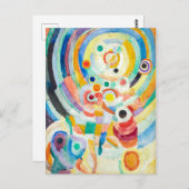 フットボール |ロバート・ドローネー | ポストカード (正面/裏面)