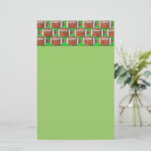 フットボール 便箋 (スタンド正面)