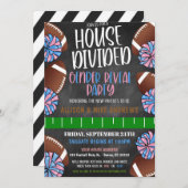 フットボール 性別発表 招待状 (正面/裏面)