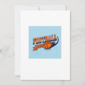 フットボール 招待状 (正面)