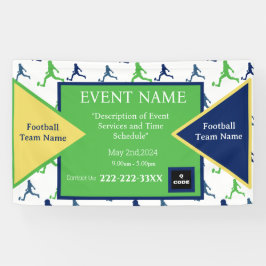 フットボール 横断幕